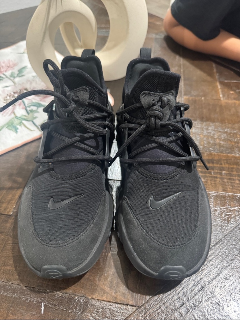Nike Black Minimalist Running Sneakers